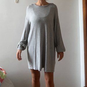 Reformation Radlee Dress heather grey